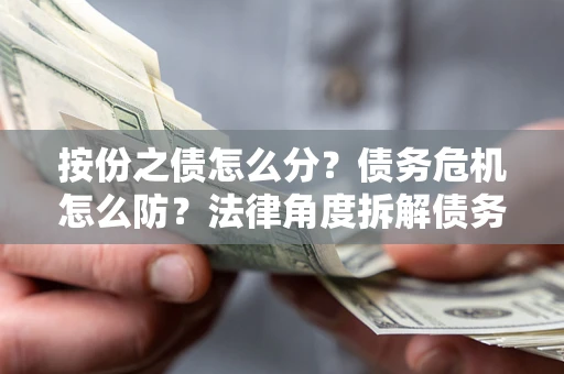 北京按份之债怎么分？债务危机怎么防？法律角度拆解债务分配与风险自保指南