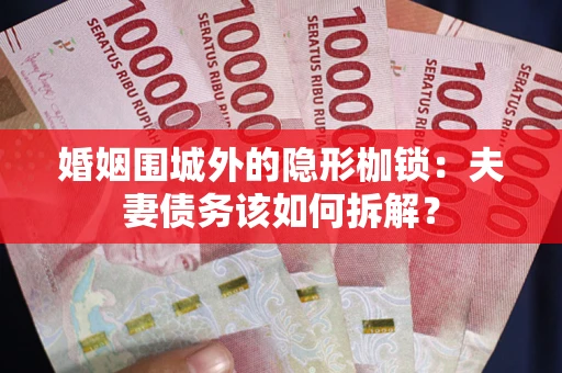 北京婚姻围城外的隐形枷锁：夫妻债务该如何拆解？